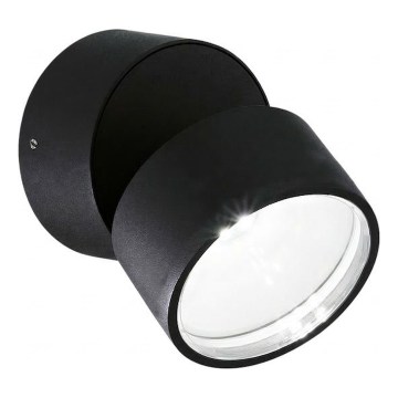 Ideal Lux - LED buitenwandlamp OMEGA LED/7W/230V CRI 90 IP54 zwart