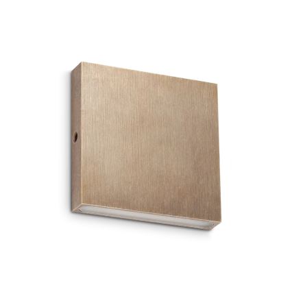 Ideal Lux - LED buitenwandlamp POST-IT LED/3W/12V CRI 90 messing