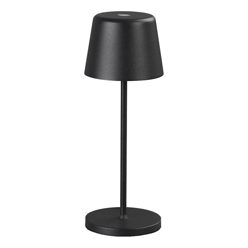 Ideal Lux - LED Dimbaar aanraken buitenshuis tafellamp CUTE LED/2,5W/3,7V USB 2200-2700K IP65 zwart