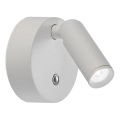 Ideal Lux - LED dimbare oplaadbare aanraak-wandspot BEAN LED/3W/5V CRI 95 wit