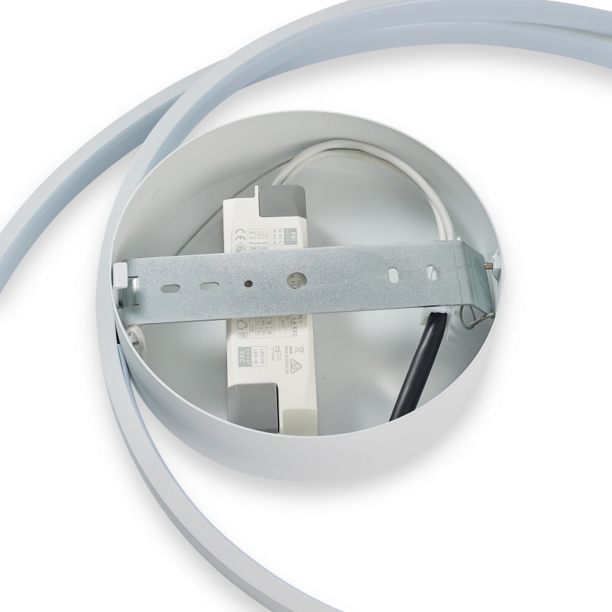 Ideal Lux - LED dimbare plafondlamp OZ LED/48W/230V Ø 60 cm CRI 90 wit
