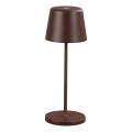 Ideal Lux - LED Dimbare Touch Buiten Tafel Lamp CUTE LED/2,5W/3,7V 3000 mAh USB 2200-2700K IP65 bruin