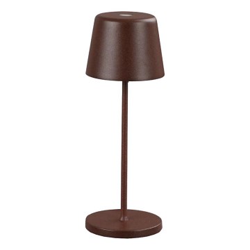 Ideal Lux - LED Dimbare Touch Buiten Tafel Lamp CUTE LED/2,5W/3,7V 3000 mAh USB 2200-2700K IP65 bruin