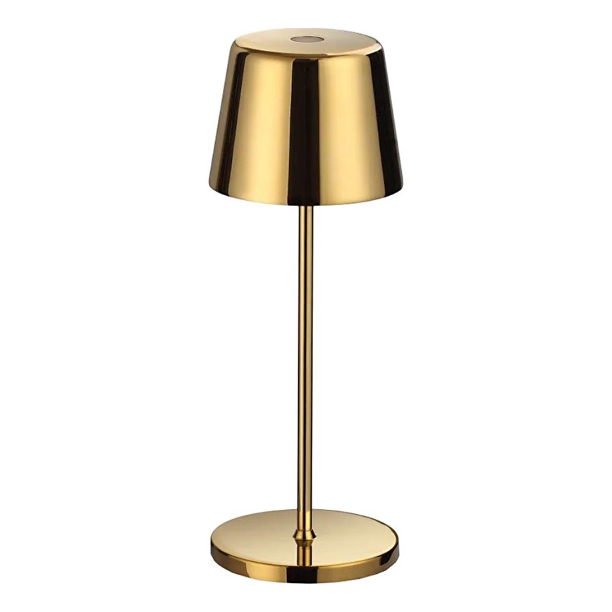 Ideal Lux - LED Dimbare Touch Buiten Tafel Lamp CUTE LED/2,5W/3,7V 3000 mAh USB 2200-2700K IP65 Goud