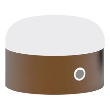 Ideal Lux - LED dimbare touch tafellamp MIGNON LED/5W/5V 1500 mA pr. 10 cm CRI 90 bruin