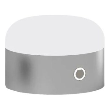 Ideal Lux - LED Dimbare Touch Tafellamp MIGNON LED/5W/5V 1500 mAh pr. 10 cm CRI 90 glanzend chroom