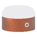 Ideal Lux - LED Dimbare Touch Tafellamp MIGNON LED/5W/5V 1500 mAh pr. 10 cm CRI 90 koper