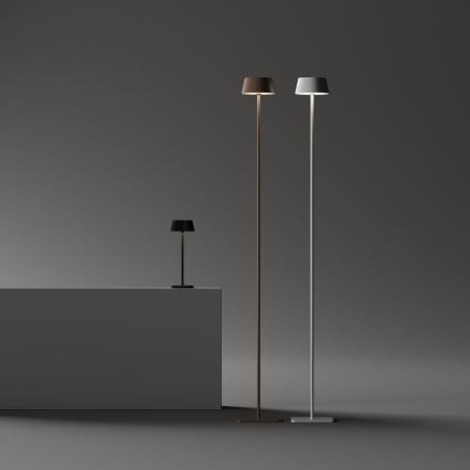 Ideal Lux - LED Dimbare Touch Buitenlamp PURE LED/1,5W/3,7V 2200 mAh CRI 90 IP54 zwart