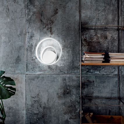 Ideal Lux - LED dimbare wandlamp OZ LED/28W/230V CRI 90 wit