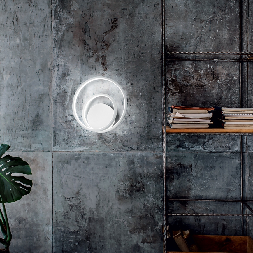 Ideal Lux - LED dimbare wandlamp OZ LED/28W/230V CRI 90 wit