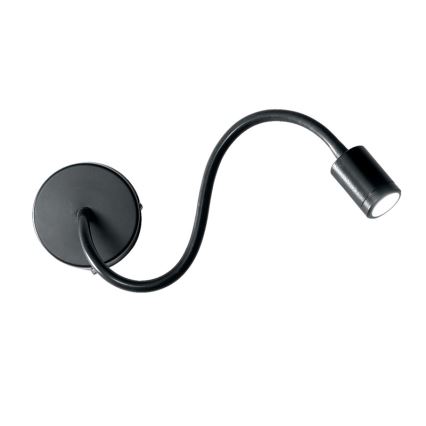 Ideal Lux - LED Flexibel klein lampje FOCUS LED/4W/230V CRI 90 zwart