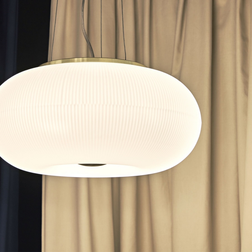 Ideal Lux - LED Hanglamp aan een koord ARIZONA 3xGX53/9W/230V diameter 40 cm wit