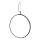 Ideal Lux - LED Hanglamp aan een koord CIRCUS LED/29W/230V diameter 44 cm CRI 90 zwart