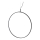 Ideal Lux - LED Hanglamp aan een koord CIRCUS LED/33W/230V diameter 60 cm CRI 90 zwart