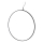 Ideal Lux - LED Hanglamp aan een koord CIRCUS LED/36W/230V diameter 74,5 cm CRI 90 zwart