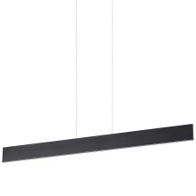 Ideal Lux - LED Hanglamp aan een koord DESK LED/32W/230V zwart
