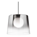 Ideal Lux - LED Hanglamp aan een koord FADE 1xG9/3W/230V diameter 27,3 cm grijs/gerookt