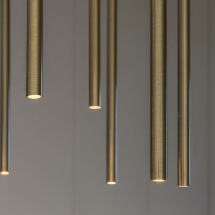 Ideal Lux - LED Hanglamp aan een koord FILO LED/25W/230V messing