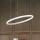 Ideal Lux - LED Hanglamp aan een koord MIRACLE LED/45W/230V diameter 80 cm CRI 90 mat chroom