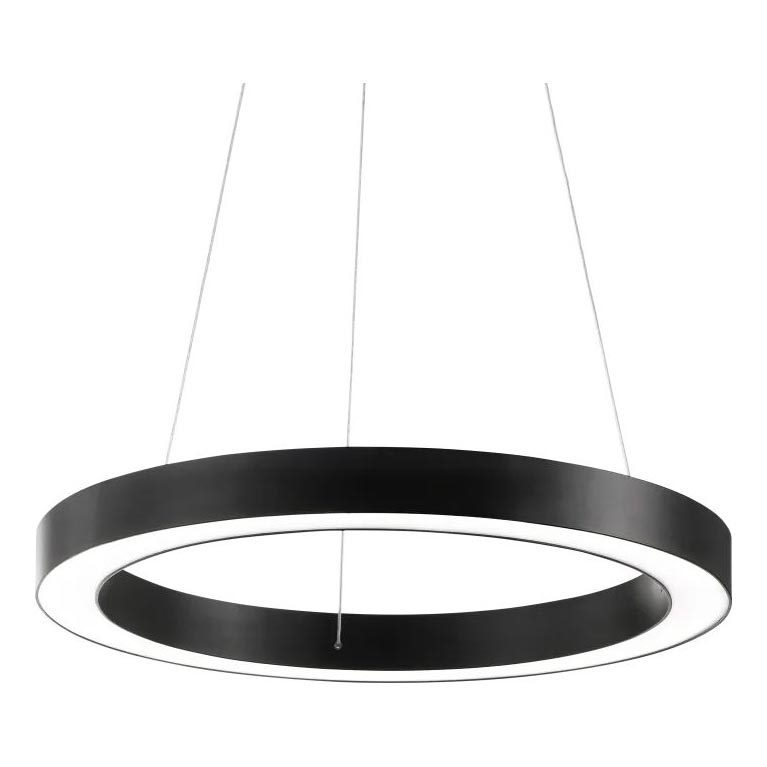 Ideal Lux - LED Hanglamp aan een koord ORACLE LED/33W/230V 3000K diameter 60 cm CRI 90 zwart