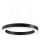 Ideal Lux - LED Hanglamp aan een koord ORACLE LED/33W/230V 3000K diameter 60 cm CRI 90 zwart