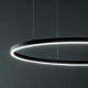 Ideal Lux - LED Hanglamp aan een koord ORACLE LED/89W/230V diameter 150 cm zwart
