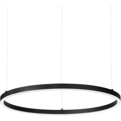 Ideal Lux - LED Hanglamp aan een koord ORACLE SLIM LED/29W/230V 2700K diameter 50 cm zwart