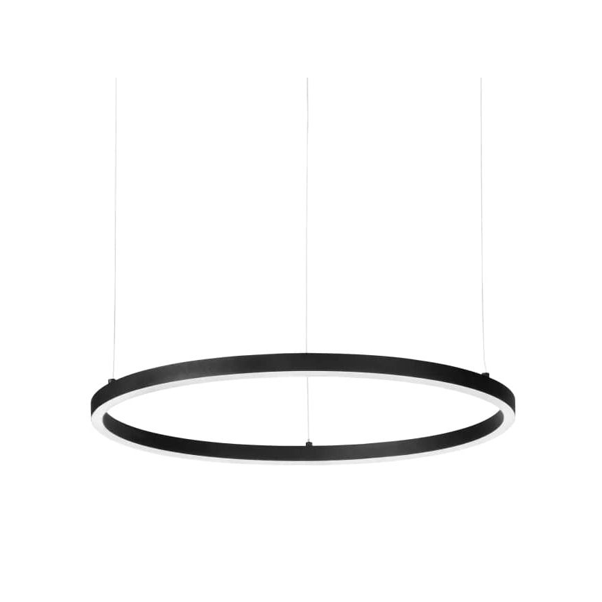 Ideal Lux - LED Hanglamp aan een koord ORACLE SLIM LED/32W/230V 3000K diameter 50 cm zwart