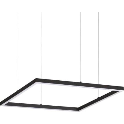 Ideal Lux - LED Hanglamp aan een koord ORACLE SLIM LED/33W/230V 3000K 50x50 cm zwart