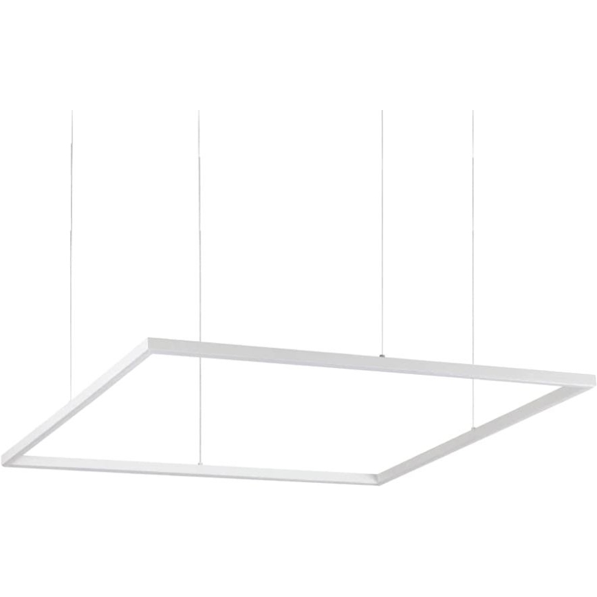 Ideal Lux - LED Hanglamp aan een koord ORACLE SLIM LED/53W/230V 3000K 90x90 cm wit