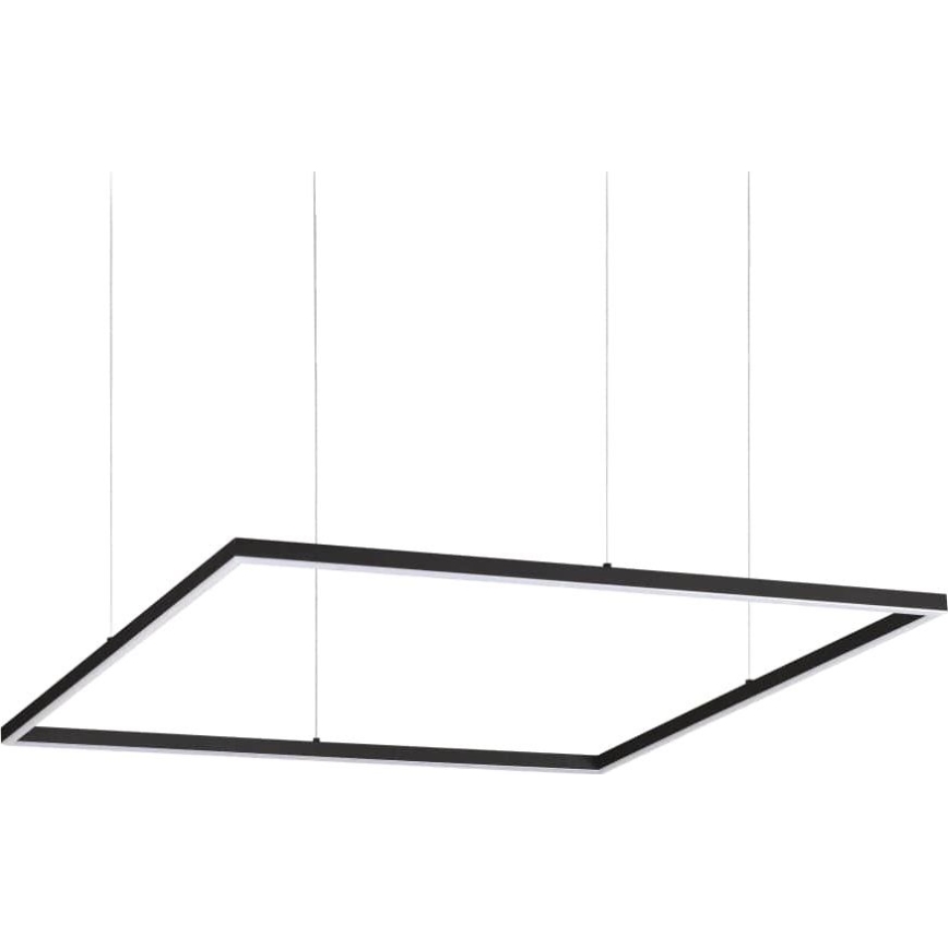 Ideal Lux - LED Hanglamp aan een koord ORACLE SLIM LED/53W/230V 3000K diameter 90x90 cm zwart