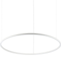 Ideal Lux - LED Hanglamp aan een koord ORACLE SLIM LED/55W/230V diameter 90 cm wit