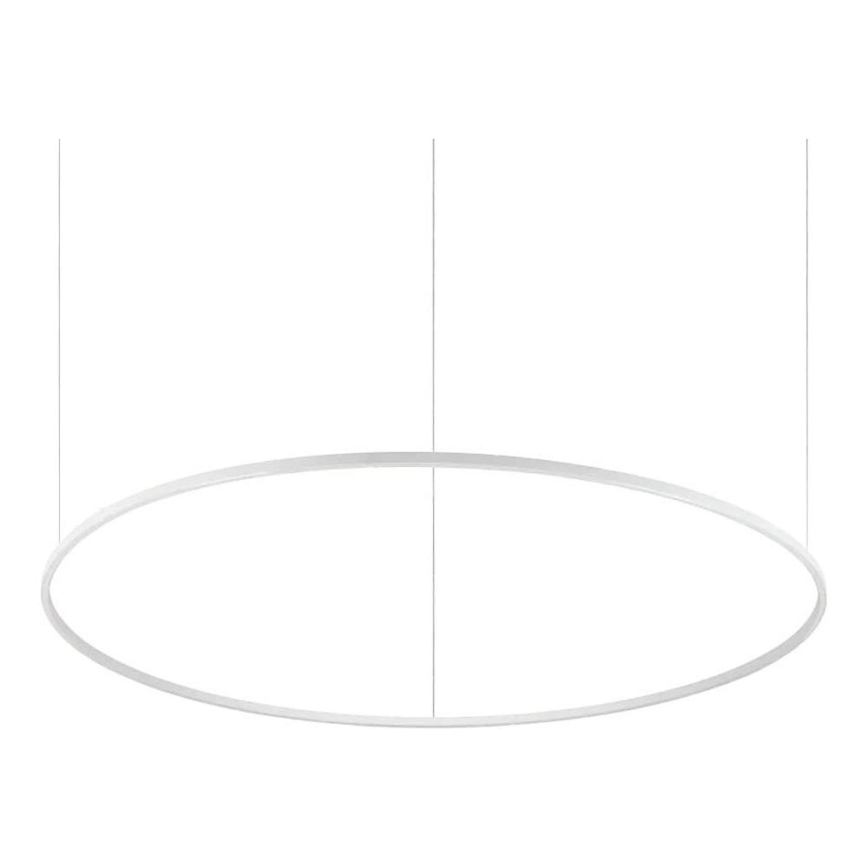 Ideal Lux - LED Hanglamp aan een koord ORACLE SLIM LED/89W/230V 3000K diameter 150 cm wit