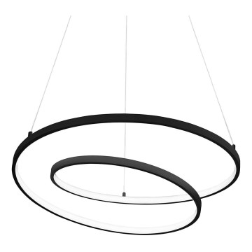 Ideal Lux - LED Hanglamp aan een koord OZ LED/47W/230V diameter 60 cm CRI 90 zwart