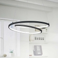 Ideal Lux - LED Hanglamp aan een koord OZ LED/52W/230V diameter 80 cm CRI 90 zwart