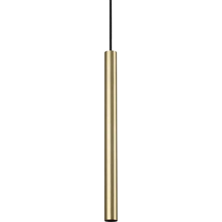 Ideal Lux - LED Hanglamp aan een koord ULTRATHIN LED/11,5W/230V CRI 90 messing