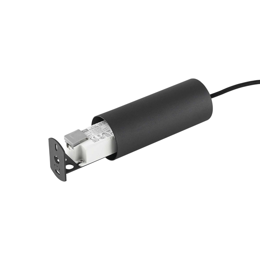 Ideal Lux - LED Hanglamp aan een koord ULTRATHIN LED/11,5W/230V CRI 90 zwart