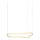 Ideal Lux - LED Hanglamp aan een koord WAVES LED/45W/230V CRI 90 messing