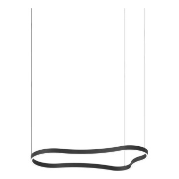 Ideal Lux - LED Hanglamp aan een koord WAVES LED/45W/230V CRI 90 zwart