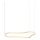 Ideal Lux - LED Hanglamp aan een koord WAVES LED/54W/230V CRI 90 messing
