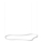 Ideal Lux - LED Hanglamp aan een koord WAVES LED/54W/230V CRI 90 wit