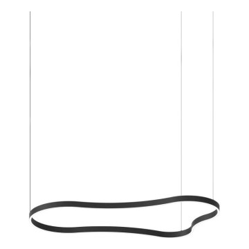 Ideal Lux - LED Hanglamp aan een koord WAVES LED/54W/230V CRI 90 zwart