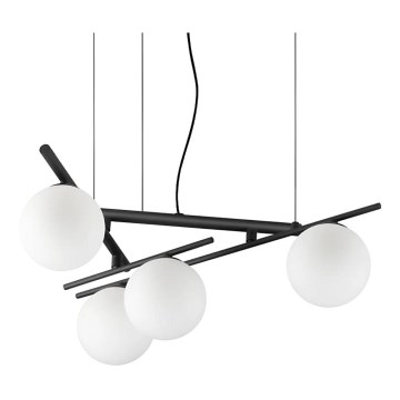 Ideal Lux - LED-hanglamp aan kabel ATLAS 4xG9/3W/230V zwart