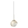 Ideal Lux - LED-hanglamp aan kabel BLOOM 1xG9/3W/230V Ø 11,5 cm goud/rookbeige