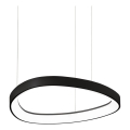 Ideal Lux - LED-hanglamp aan kabel GEMINI LED/36W/230V 2700K Ø 42,5 cm CRI 90 zwart