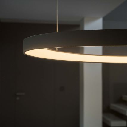 Ideal Lux - LED-hanglamp aan kabel GEMINI LED/36W/230V 2700K Ø 42,5 cm CRI 90 zwart