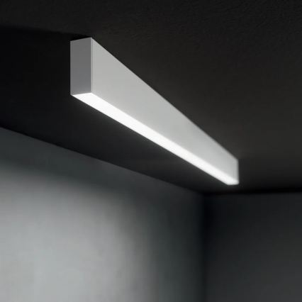 Ideal Lux - LED hanglamp aan kabel LINUS LED/32W/230V 3000K CRI 90 120 cm wit