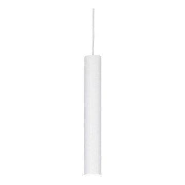 Ideal Lux - LED-hanglamp aan kabel LOOK 1xGU10/7W/230V CRI 90 Ø 6 cm wit