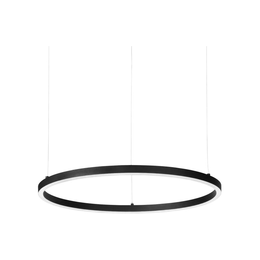 Ideal Lux - LED-hanglamp met kabel ORACLE SLIM LED/29W/230V 2700K CRI 90 diameter 50 cm zwart