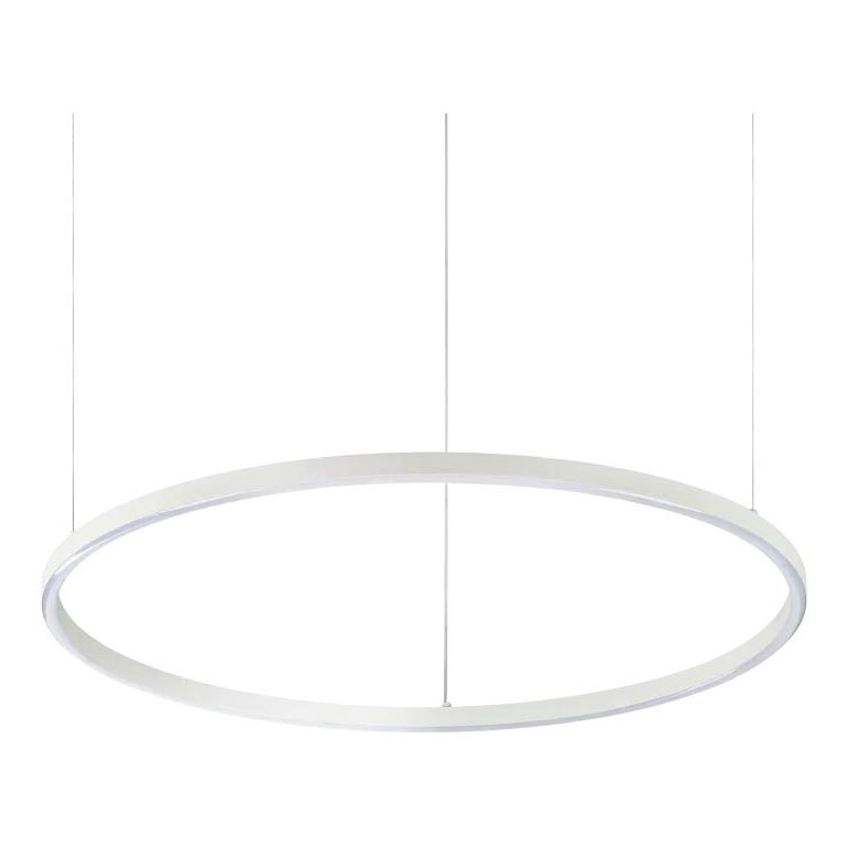Ideal Lux - LED-hanglamp aan kabel ORACLE SLIM LED/37W/230V 2700K CRI 90 Ø 70 cm wit